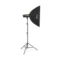 Stager 400 HSS set flash fotografico da studio, luce LED da 400 W per foto e video, con softbox stativo luci e accessori