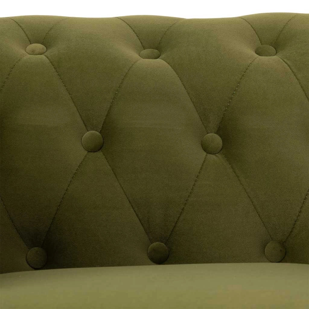Poltrona verde 110x81x77h cm