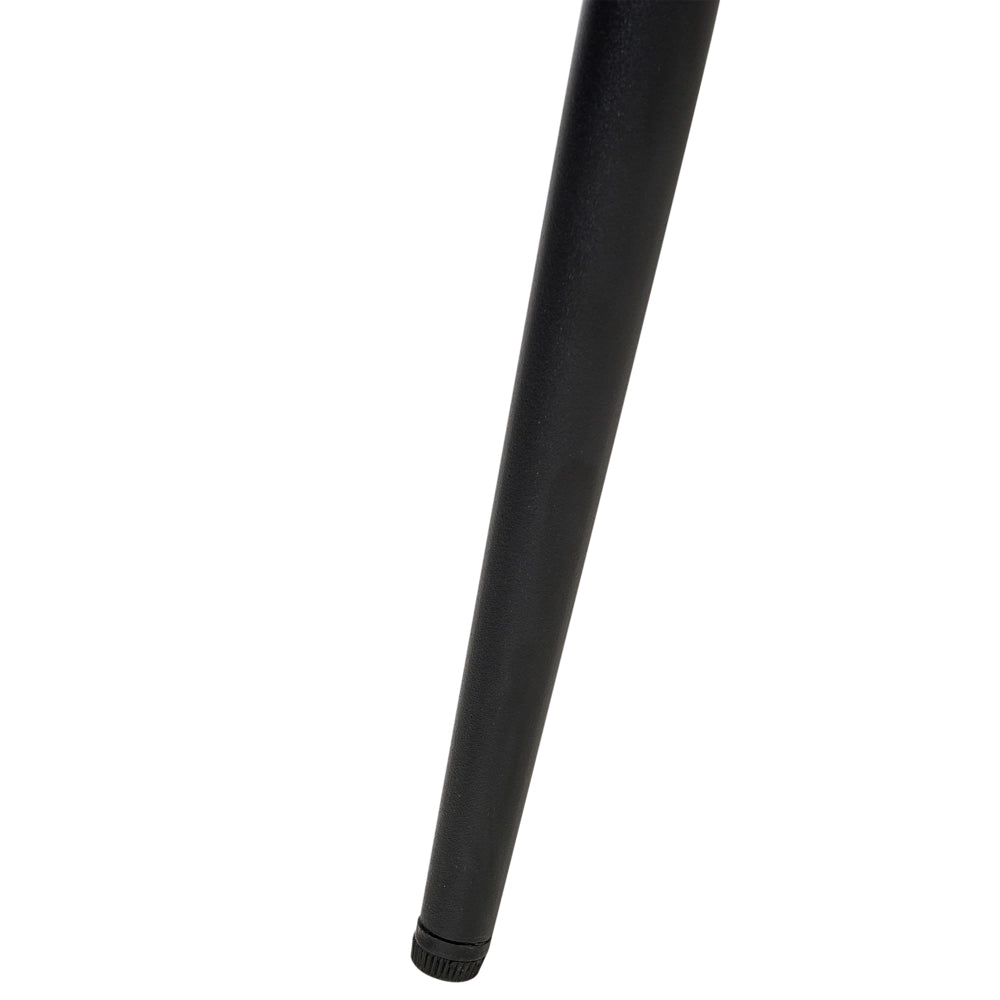 Set di 2 sedie da pranzo velluto grigio scuro braccioli schienale intagliato gambe in metallo moderna industriale