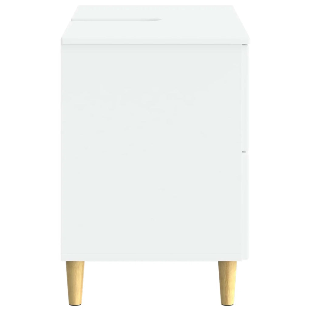 Armadio per Lavabo da Bagno DELFT Bianco 82 x 41 x 59 cm 897015