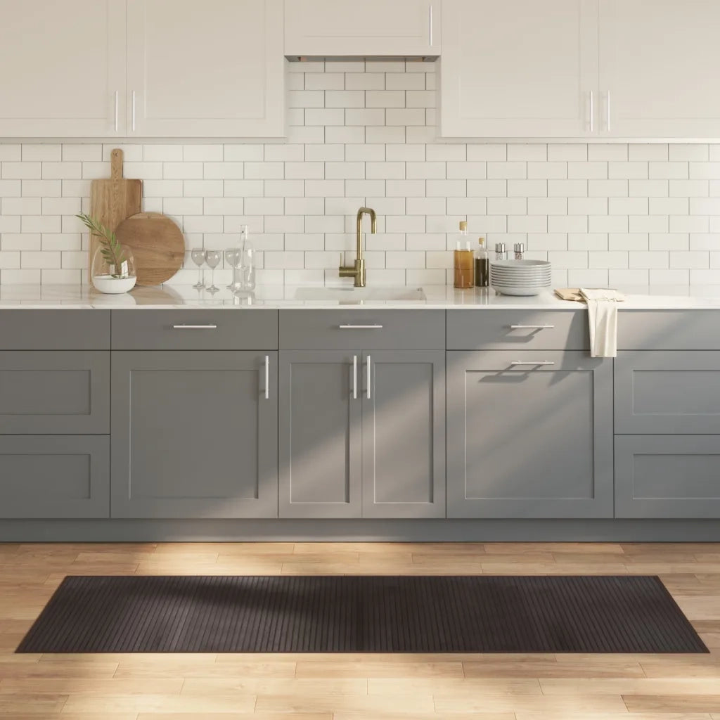 Tappeto Rettangolare Marrone Scuro 60x200 cm in BambÃ¹