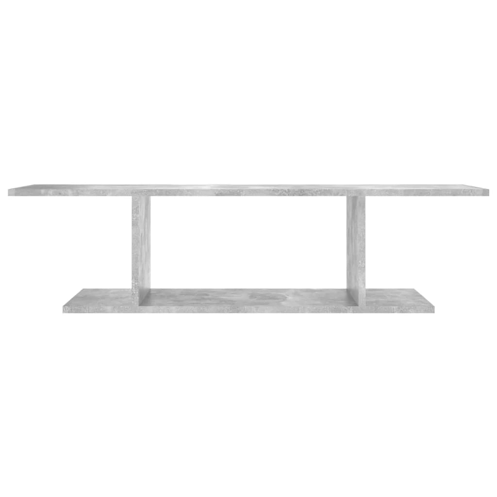 Mobile TV multimediale mensola TV credenza TV montaggio a parete adatto per sala da pranzo soggiorno camera da letto 103 x 30 x 26,5 cm grigio 02_0027746