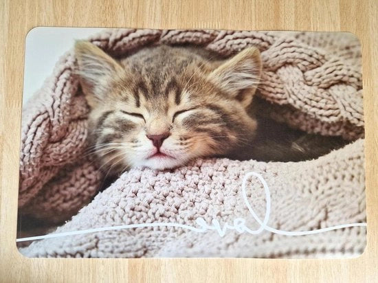 Pavimenti per Gatti - Sostegni in Polipropilene - Duraturi e Lavabili - Resistente alle Macchie - Decorazione per Cucina e Sala da Pranzo - Set da 12 - 45 x 30 cm