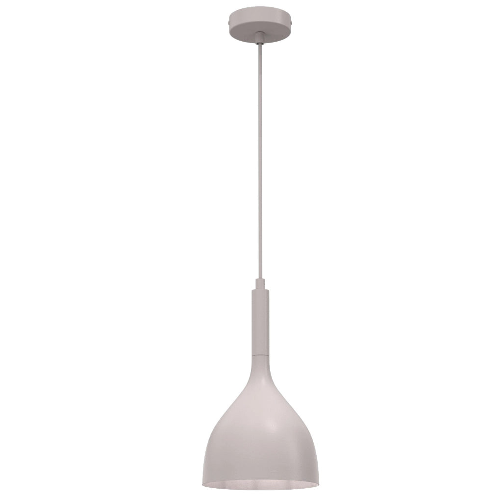 Lampada sospesa Noak beige minimalista 1xE27 Luminex
