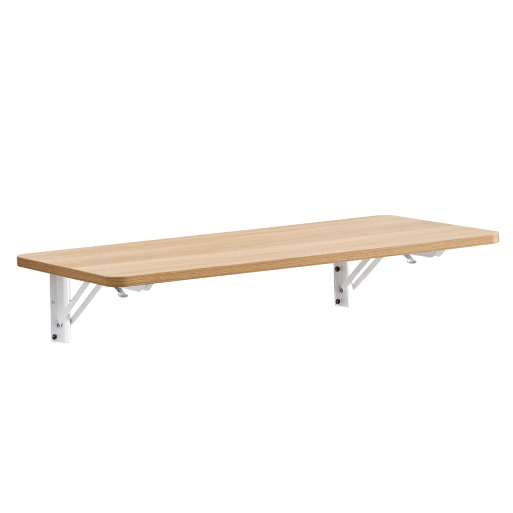 TAVOLO Pieghevole da Parete Salvaspazio MDF Effetto Legno