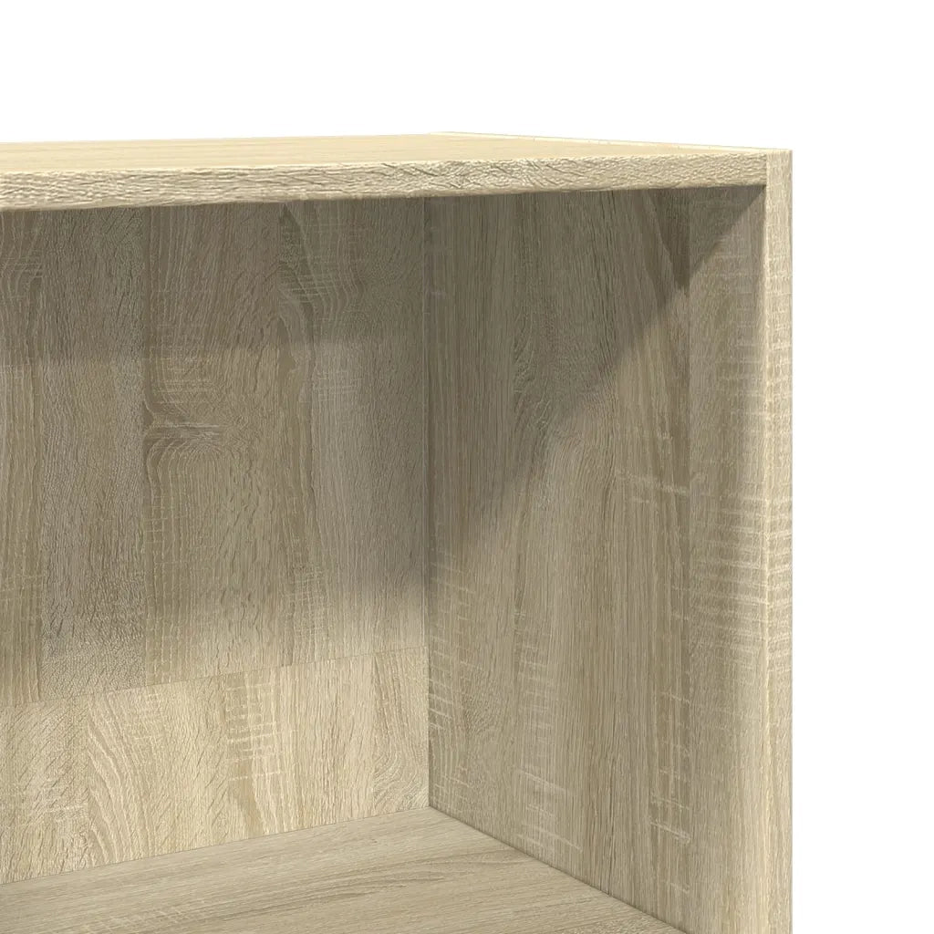 Libreria-Scaffale per Libri-Mobile di Stoccaggio Rovere Sonoma 40x30x189 cm in Legno Multistrato