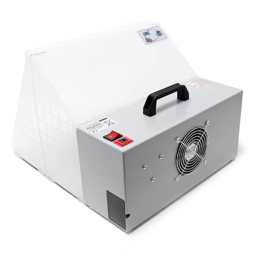 Cabina di aspirazione per verniciatura ad aerografo 3m³/min Aspiratore estrattore con filtro
