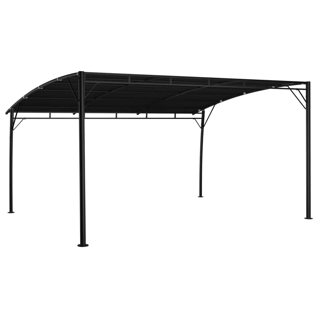 Tenda Parasole da Giardino 4x3x2,55 m Antracite