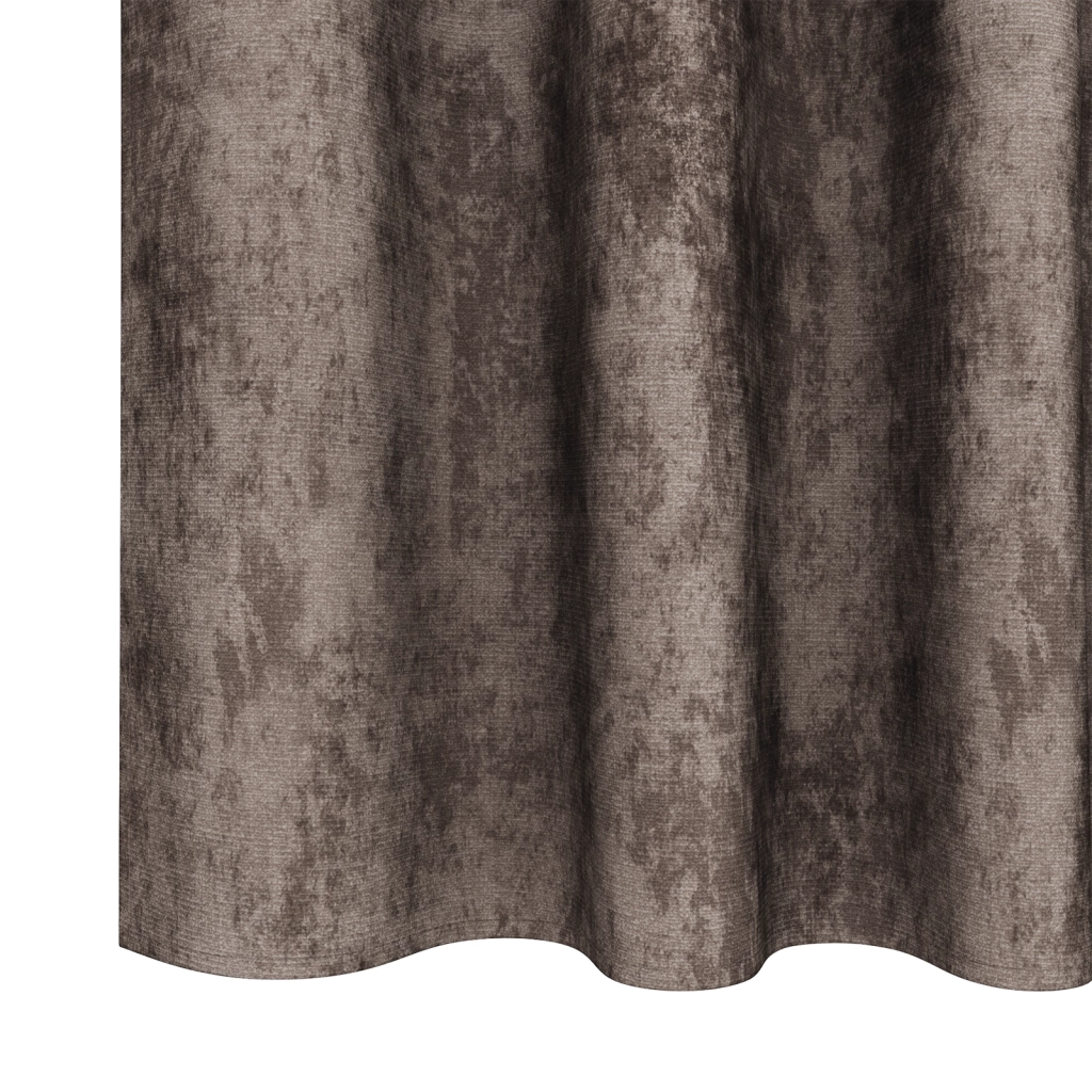 Tende 2 pezzi con occhielli Cappuccino 140x140 cm