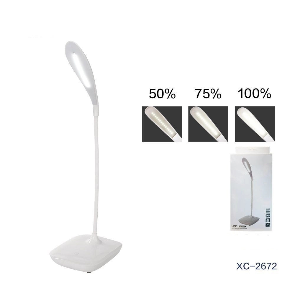 Trade Shop - Lampada A Led Scrivania Touch Pieghevole Intensita' Luminosa Regolabile Dt-2672 -