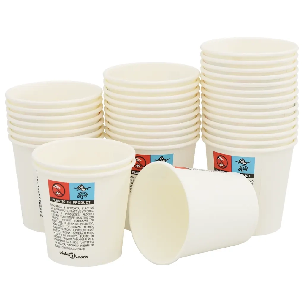 Bicchieri da Caff¨¨ in Carta 1000 pz 4oz 100ml Bianco CFW5999081