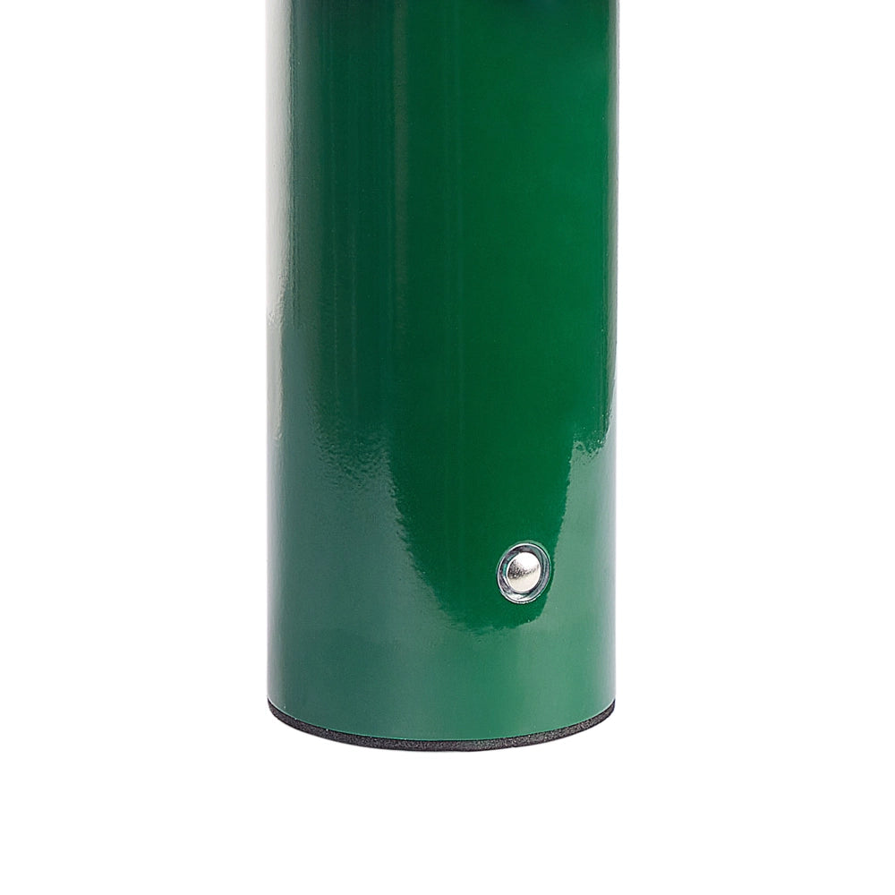 Lampada da tavolo senza fili in ferro verde per interni e per esterni