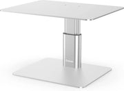 Altezza regolabile per due monitor, supporto metallico per monitor