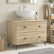 Armadio per Lavabo da Bagno BREDA Rovere Sonoma 82 x 41 x 59 cm 897457