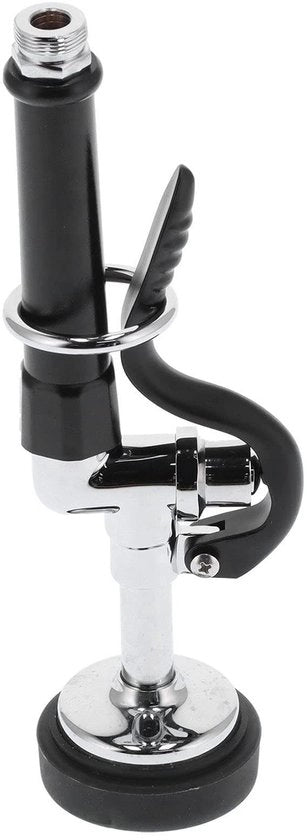Pre-scatolizzante commerciale per mano - Sfogliatore a mano - Durevole acciaio inossidabile - Nero e Argento - Accessorio da cucina - Adatto per hotel
