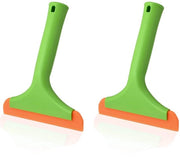 2-pack di spazzole per finestrini in silicone, verde chiaro, 19 x 15 x 3,3 cm / 7,5 x 5,9 x 1,3 pollici, spazzola per finestrini, auto, spazzola per vetri