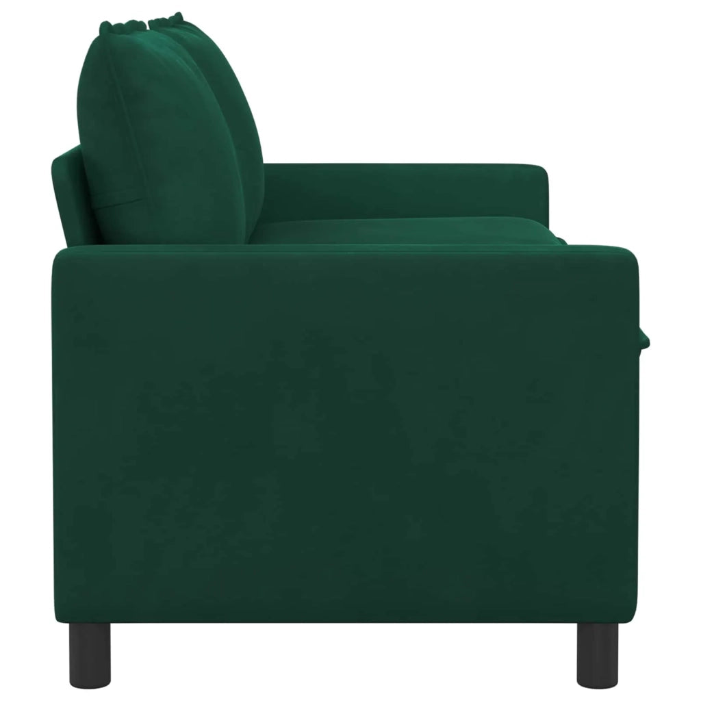 Divano Verde Scuro 156 x 81 x 87,5 cm Velluto