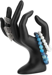 Organizzatore di gioielli elegante con manico OK Hand - Organizzatore di gioielli - Custodia per anelli - Custodia per collane - Organizzatore di gioielli - Materiale di alta qualità - Organizzatore di gioielli con manico