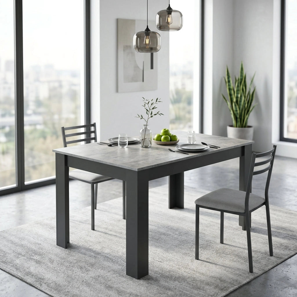 Tavolo da Pranzo in Legno Composito cm 140x80 - HENRY