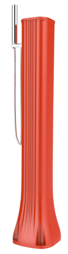 Mini Doccia Solare da Giardino Lavapiedi Miscelatore e Doccetta Mobile Arkema Happy Go Arancio