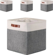 Sottrazione-dobbelstenen, 28 x 28 x 28 cm, bianco e grigio, 4 pezzi
