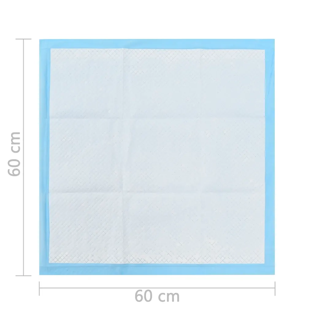 Tappetino Igienico per Cani 200 pz 60x60 cm Tessuto non Tessuto 170761