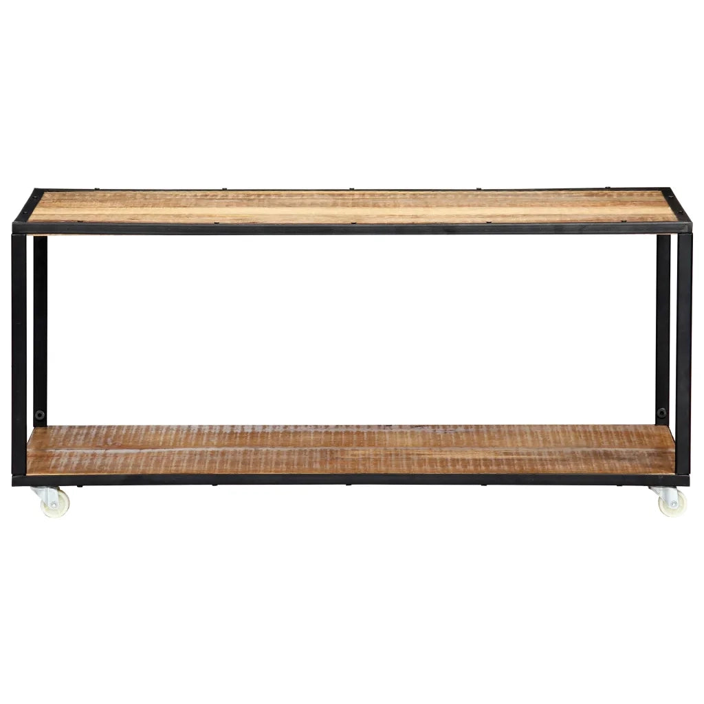 Tavolino da Salotto 90x50x40 cm in Legno Massello di Recupero 248104
