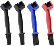 Kit di pulizia catena per moto e bicicletta - set di pulizia catena 4 pezzi. Spazzola di pulizia catena per moto e bicicletta.