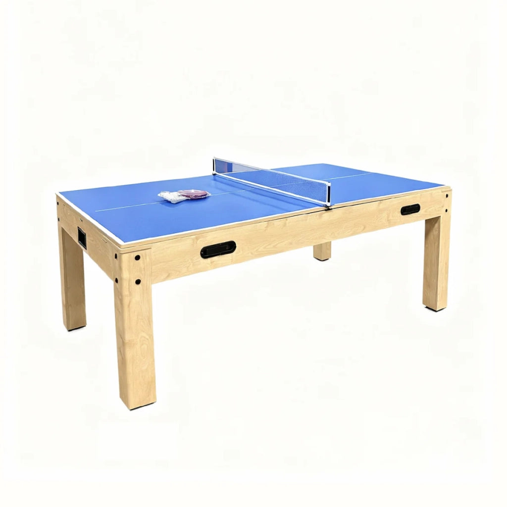 Tavolo Multi Gioco 7-in-1 7ft (213 cm) Effetto Rovere con Freccette LED