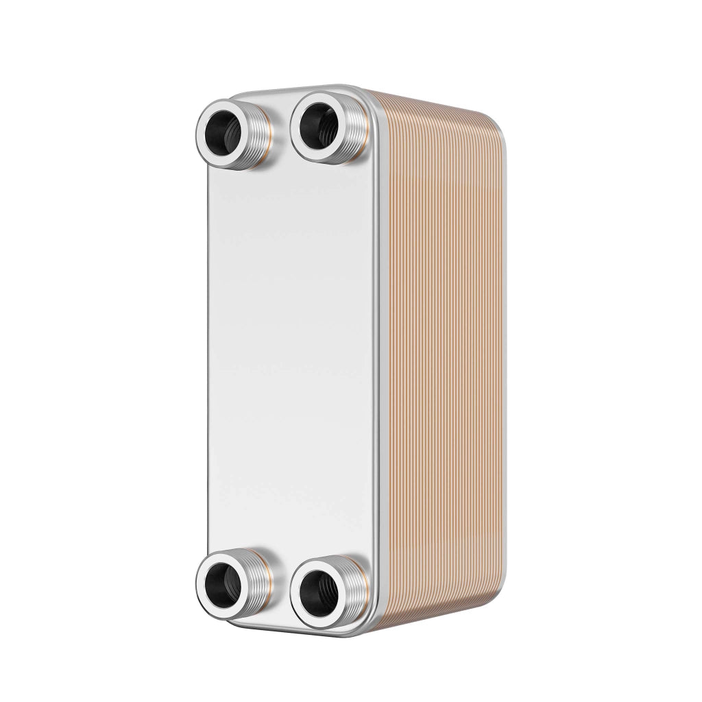 Scambiatore a piastre saldobrasate in acciaio inox, 40 piastre Max 230 kW