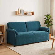 Divano 3-Persone Blu 198 x 83 x 95 cm Velluto 42033976