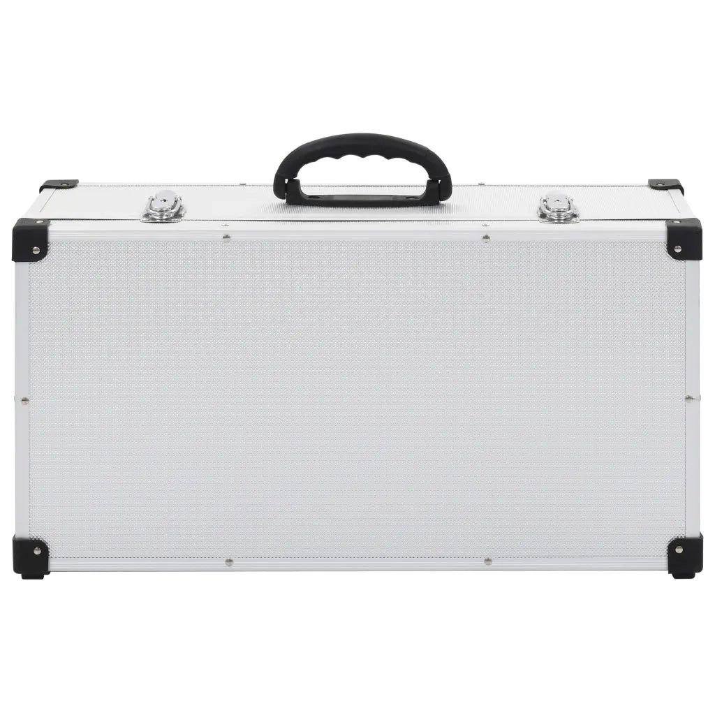 Custodia CD per 80 CD in Alluminio ABS Argento cod mxl 74594