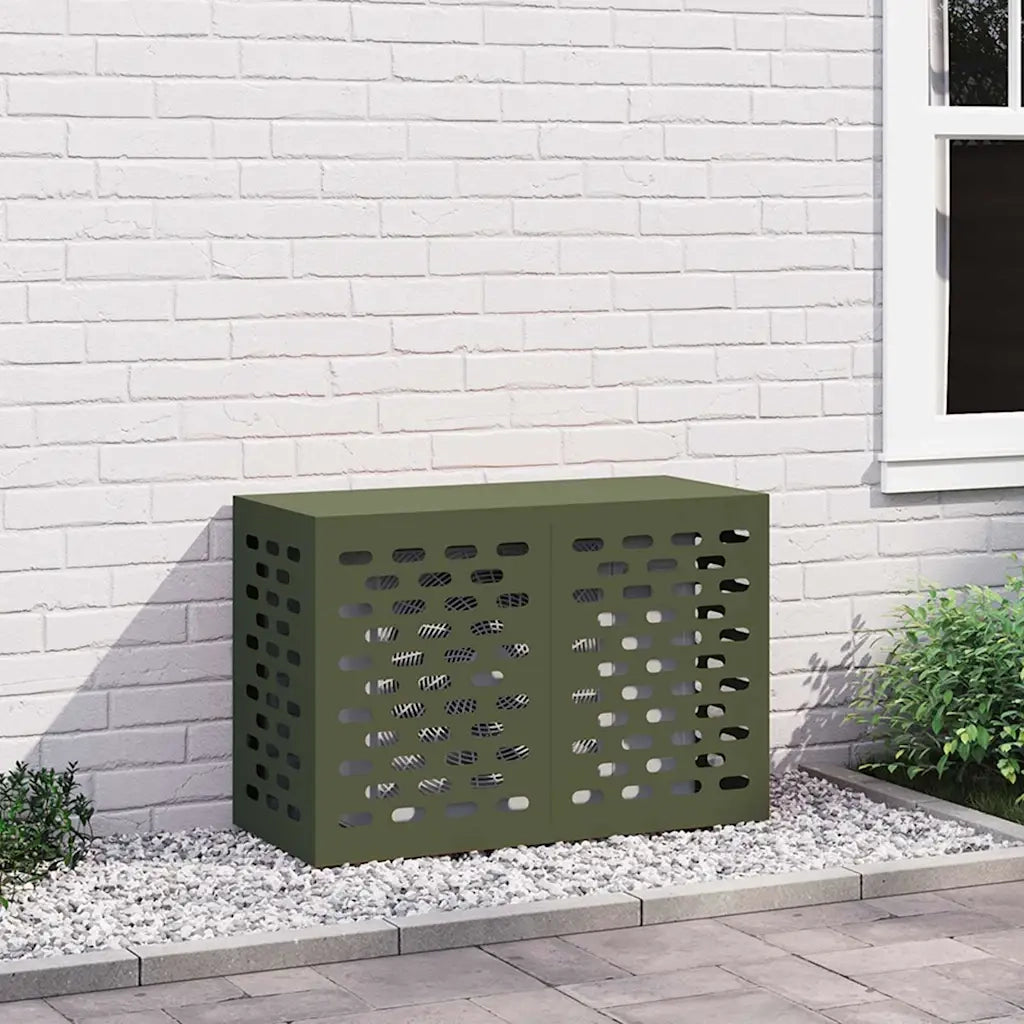 Copertura per condizionatore d'aria Oliver verde 865893