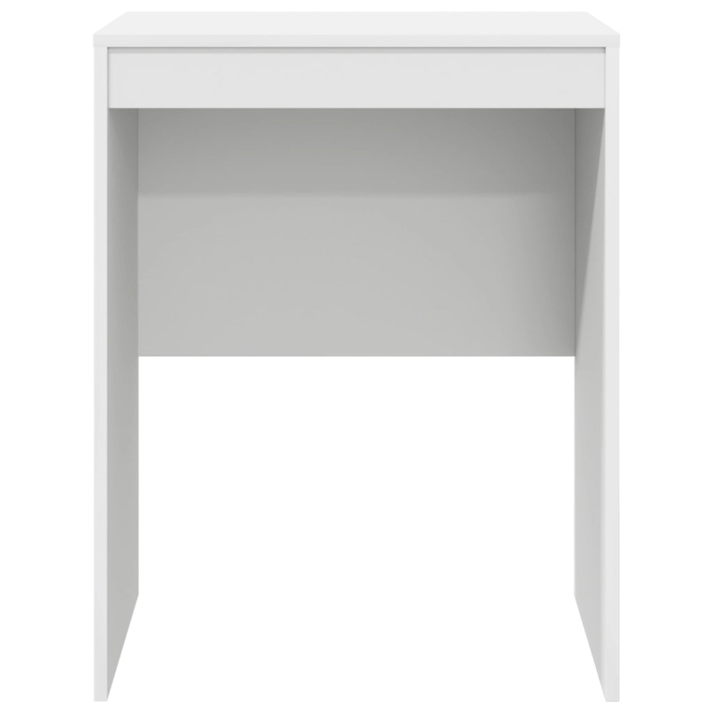 Scrivania Bianca Legno ingegnerizzato 60 x 50 x 76 cm Durevole