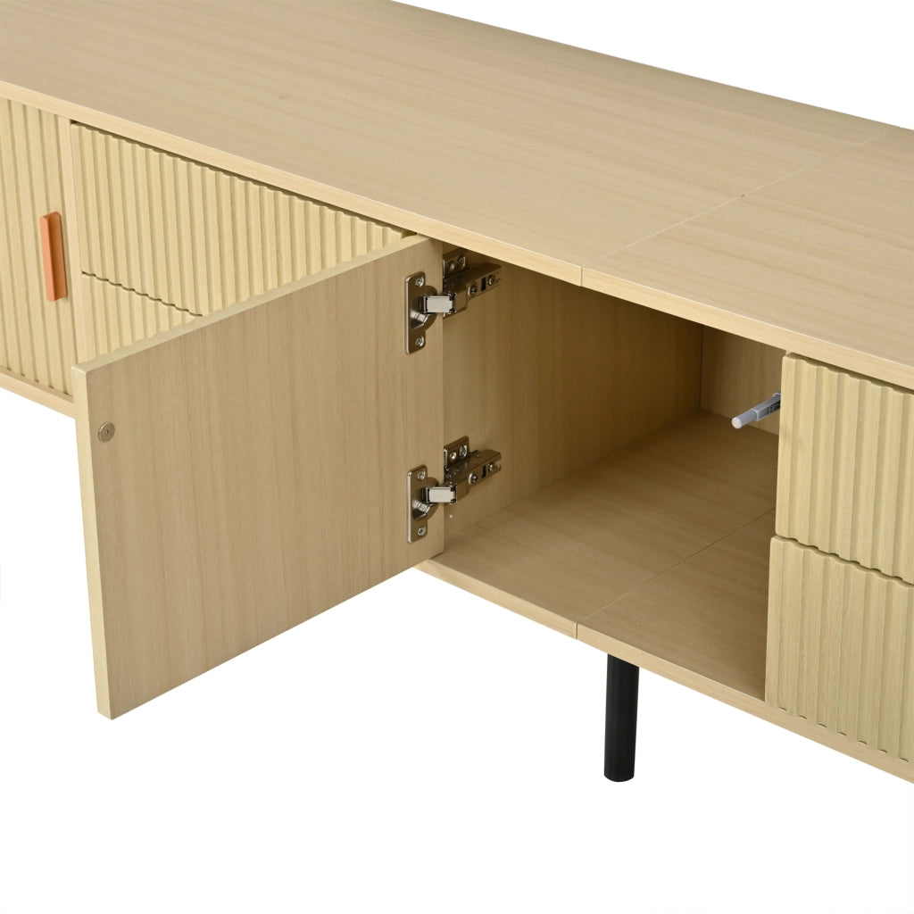 Mobile porta TV ovale 180 cm
