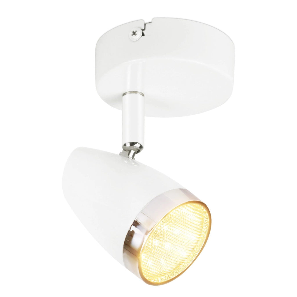 ZMH Faretto da soffitto 1 fiamma 4W orientabile a 350° Lampada da soffitto Soggiorno