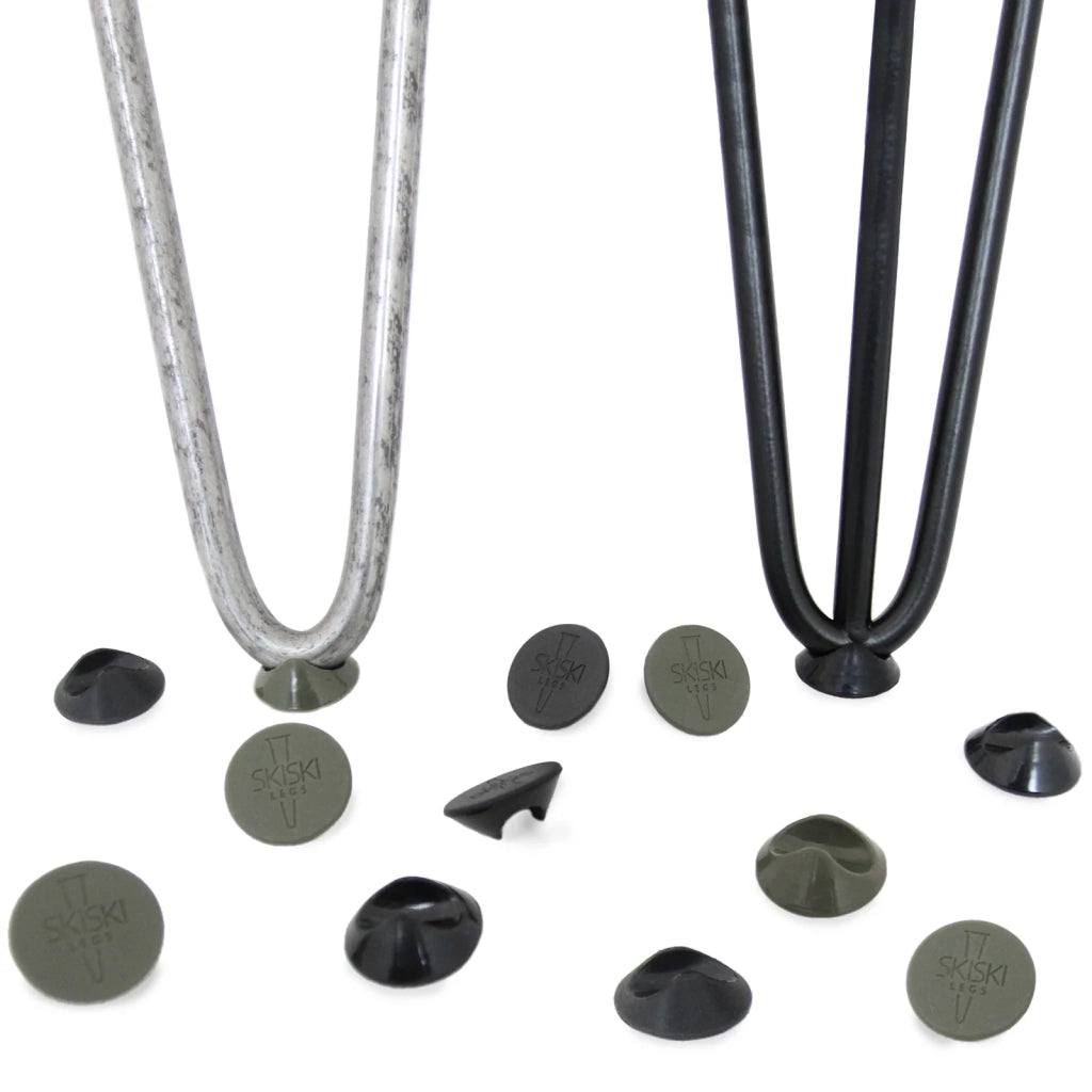 Piedini protettivi hairpin x4 Grigio 12 mm | SkiSki Ski-Glide