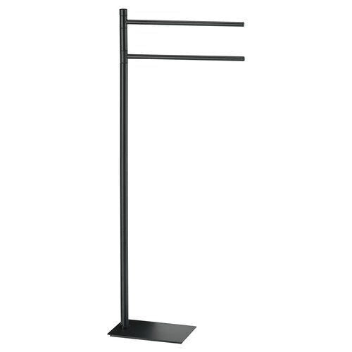Gedy TA31 14 TANIA Piantana porta asciugamani a 2 bracci Nero opaco