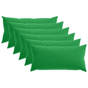 Federa 6 pcs HEERLEN Verde 40 x 80 cm Poliestere 910031