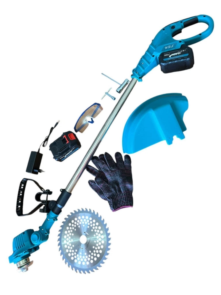 Decespugliatore Elettrico a batteria Litio tagliaerba tagliabordi 8''