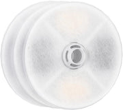 Filtro per fonte acqua per gatti, compatibile con fonti acqua per gatti da 68oz/2L per la sostituzione mensile, 3 pezzi