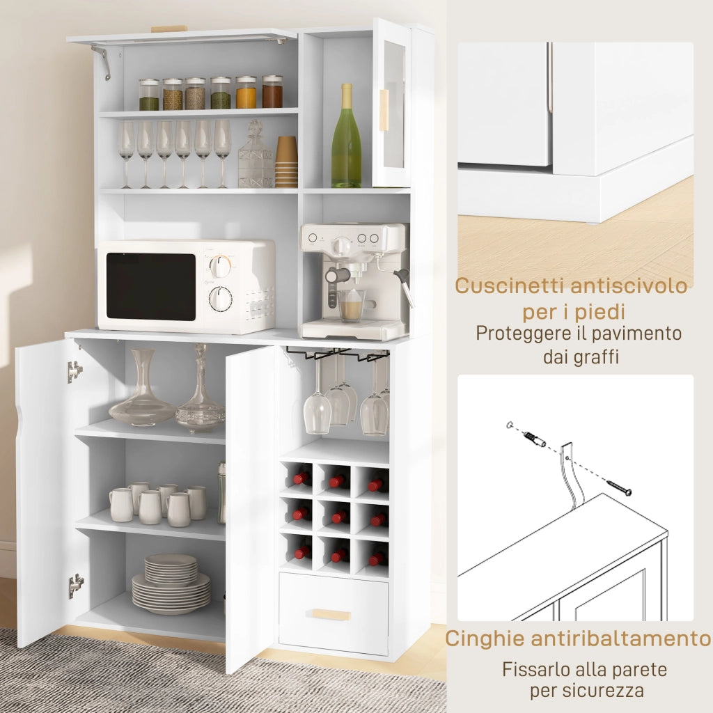 Armadio Bianco ¨C zephmum ¨C 100x38x172 cm