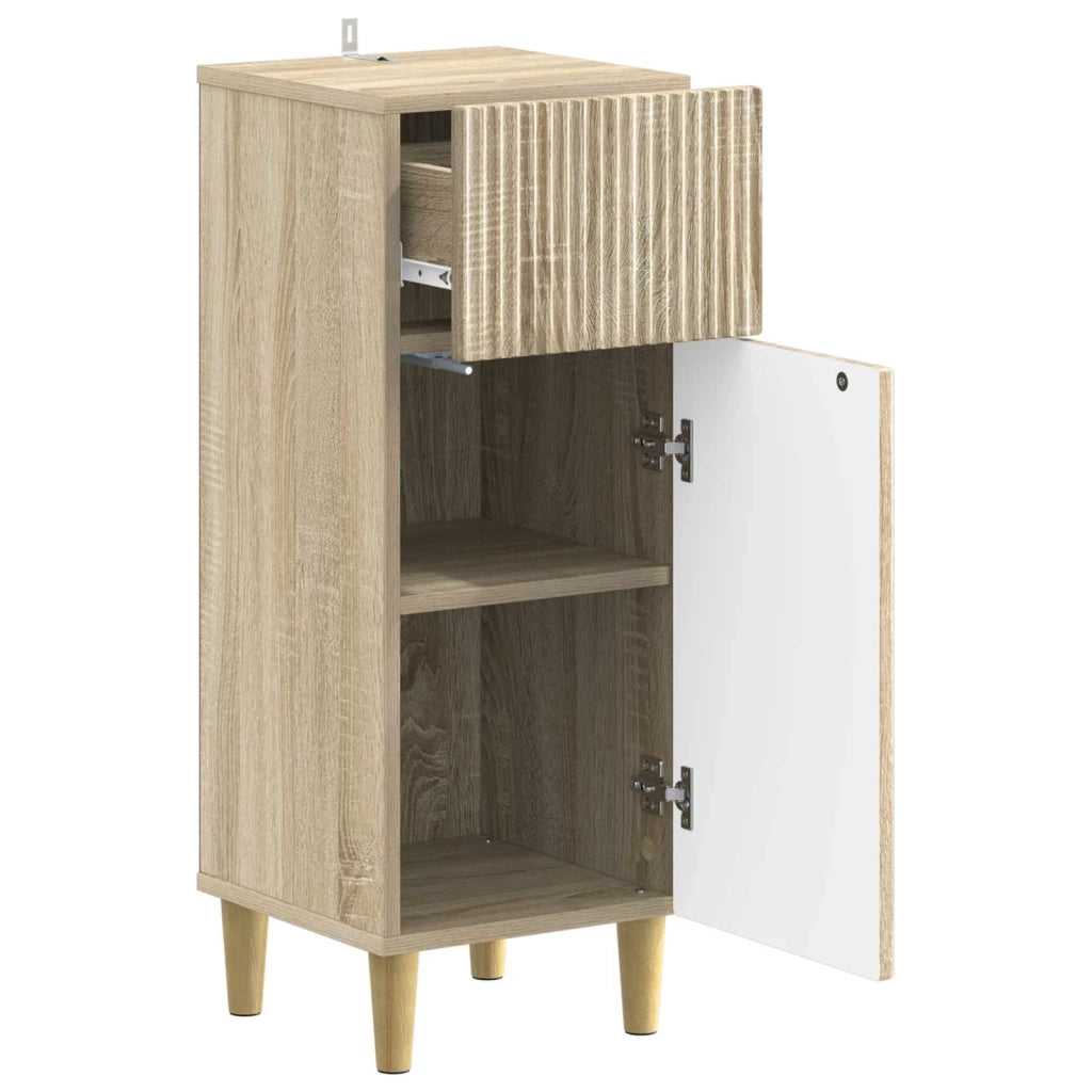 Mobiletto da Bagno ARNHEM Rovere Sonoma 30 x 31 x 80 cm 896607