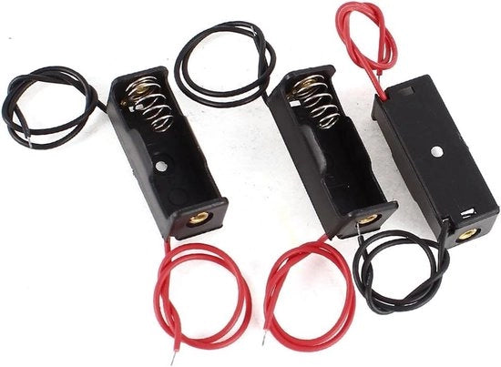 Kit di sostituzione cavo doppio 23 A 12 V batteria, nero, 3 pezzi