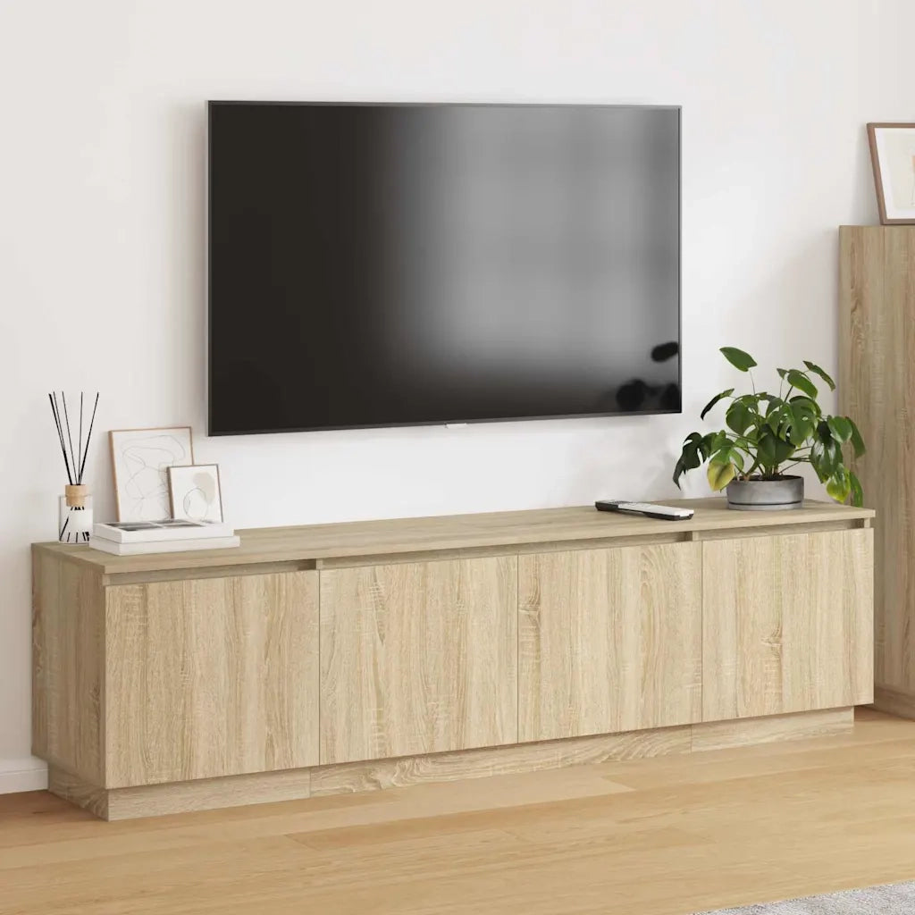 Mobile TV Rovere Sonoma 180 x 38 x 49 cm Legno multistrato