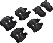 Set di protezione sportivo - Ginocchio caviglia polso - Sport in sicurezza - Flessibile e respirabile - A partire dai 6 anni - #511