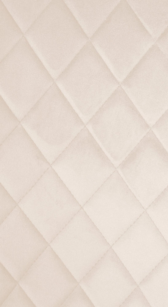Sedia da pranzo Telde Velvet crema