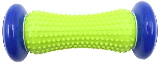 Massaggio per piedi con rullo in silicone - dispositivo multifunzionale per massaggi - riduzione dello stress - peso leggero - lunghezza 17 cm - rullo per piedi