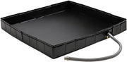 Douchecabina Portatile con Scarico, Piastra Portatile per Bagno, Casetta per Animali, Sauna, Giardino, Cortile, Campeggio