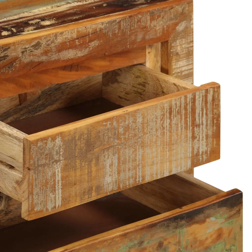 Credenza-Buffet-Armadio da cucina 120x30x75 cm Legno Massello di Recupero
